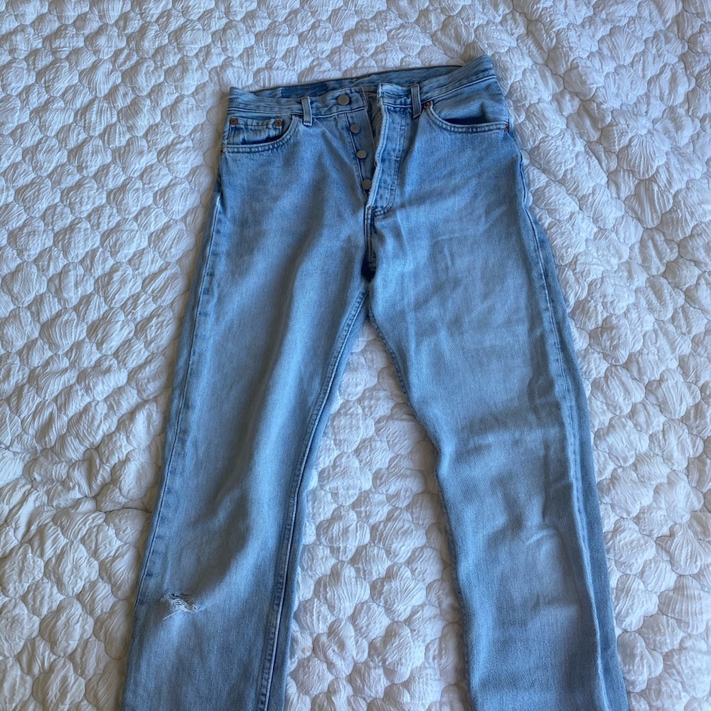 Levi’s 501 Vintage Light Blue Jeans